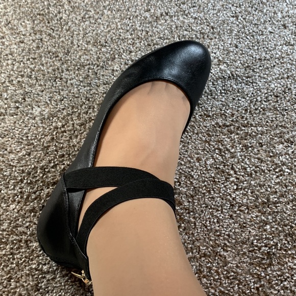 Used Anne Klein Sport Itcanbe Black Flats Size 10m - Picture 10 of 10